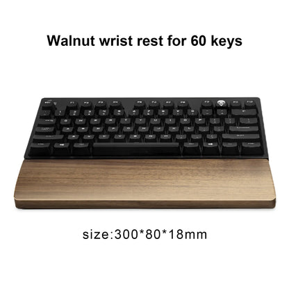 Repose poignet Luxe pour clavier en bois de Noyer pour le bureau – Digital  noWmad