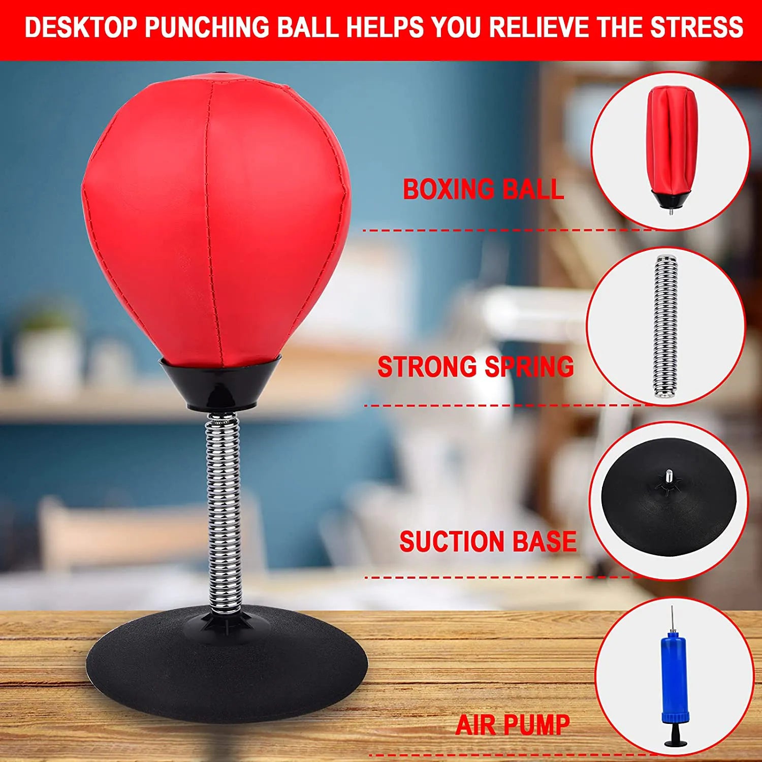 Mini Punching Ball - Anti stress, pour se Défouler au bureau ! – Digital  noWmad
