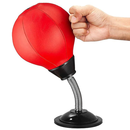 Mini Punching Ball anti stress pour se défouler au bureau ( ) - Jouets Digital noWmad - Matériel télétravail : Équipez-vous pour une expérience 2.0 ! Équipements et accessoires de bureau pour un télétravail confortable, efficace et flexible. Aménagez votre espace et gagnez en ergonomie. Casques, chaises, sous-mains, mouse jigglers... Exploitez tout le potentiel du travail à distance pour trouver votre équilibre, en voyage comme à la maison.