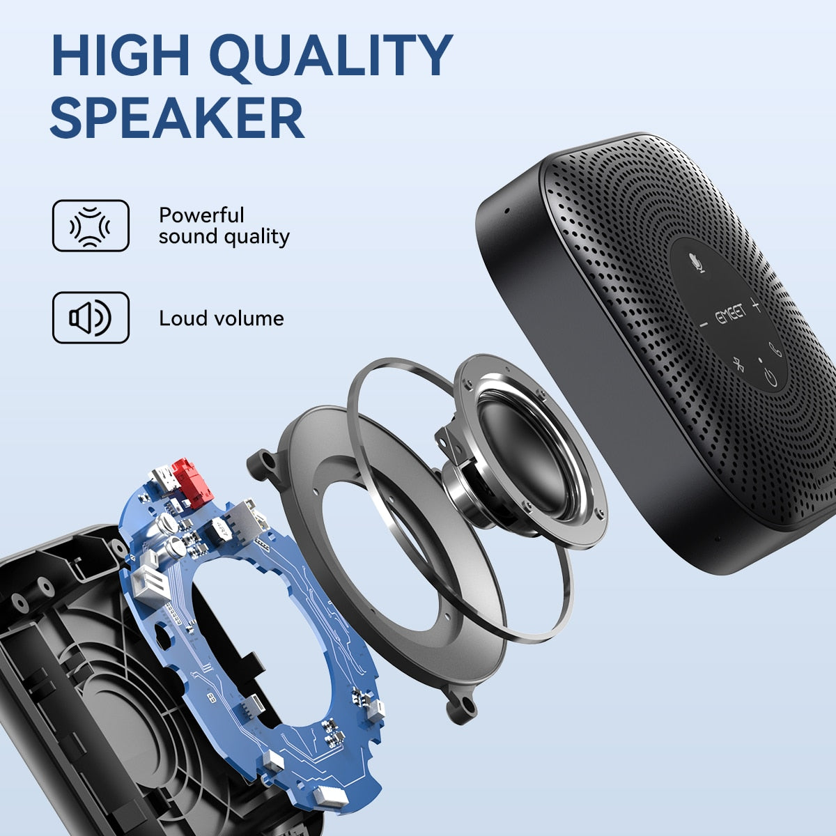 Speakerphone EMEET Bluetooth à réduction de bruit ( ) - Microphones Digital noWmad - Matériel télétravail : Équipez-vous pour une expérience 2.0 ! Équipements et accessoires de bureau pour un télétravail confortable, efficace et flexible. Aménagez votre espace et gagnez en ergonomie. Casques, chaises, sous-mains, mouse jigglers... Exploitez tout le potentiel du travail à distance pour trouver votre équilibre, en voyage comme à la maison.