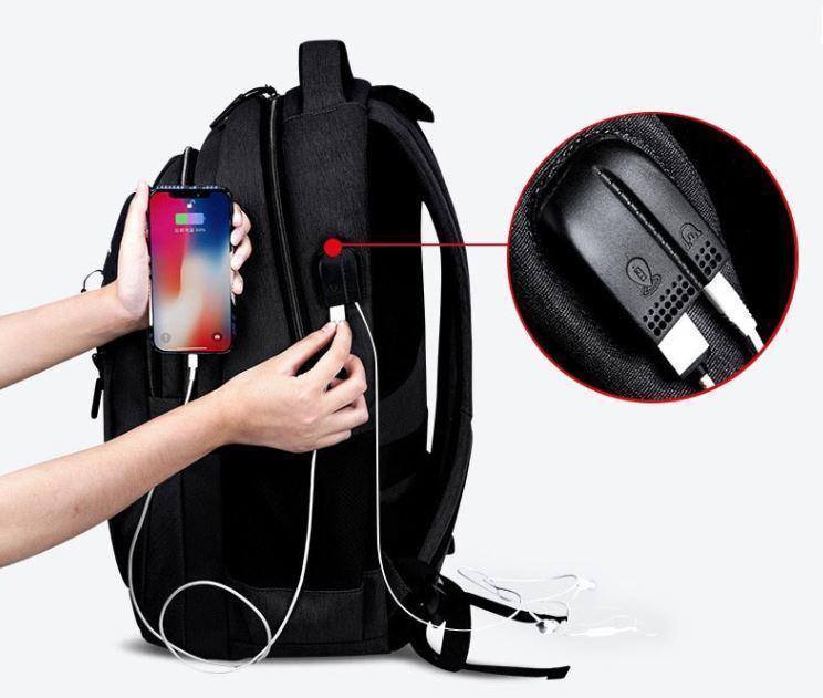 Sac à dos avec port USB et prise casque - Restez connecté en voyage ! –  Digital noWmad